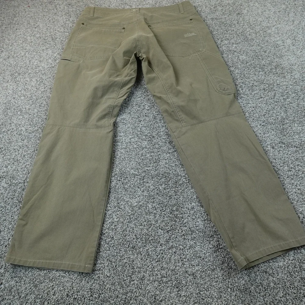 Kuhl Pants Mens 36X30 Brown Beige Cargo Revolvr Articulated Stretch Outdoor Hike
